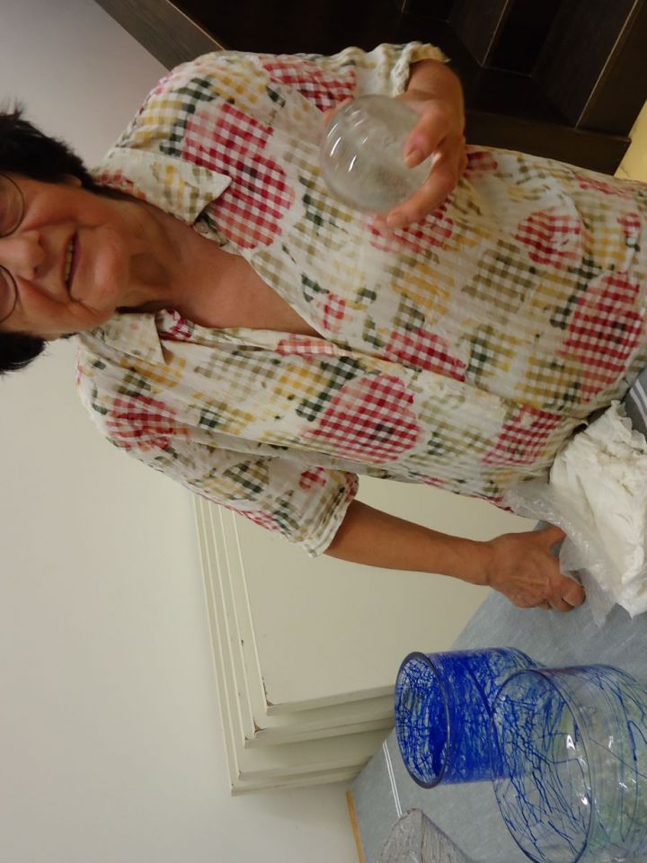 Vida Zsuzsa látogatása a múzeumban