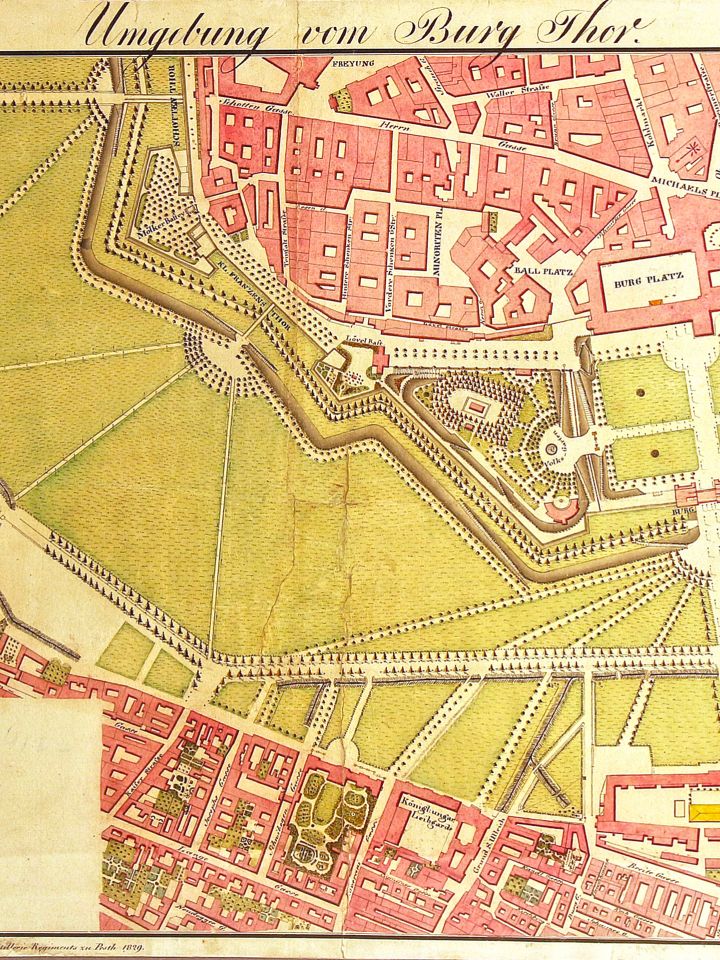 Perczel Mór hadapród iskolai rajza, Pest 1829