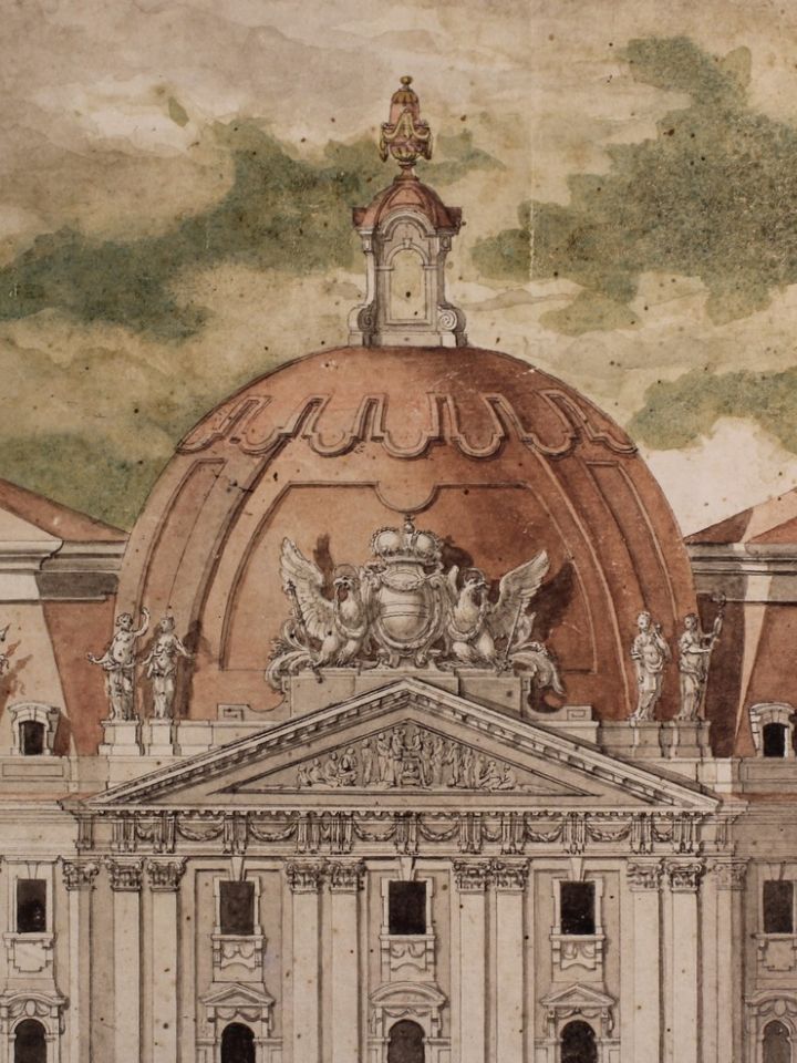 Egy sosemvolt palota – Brein Fülöp építész tervlapja