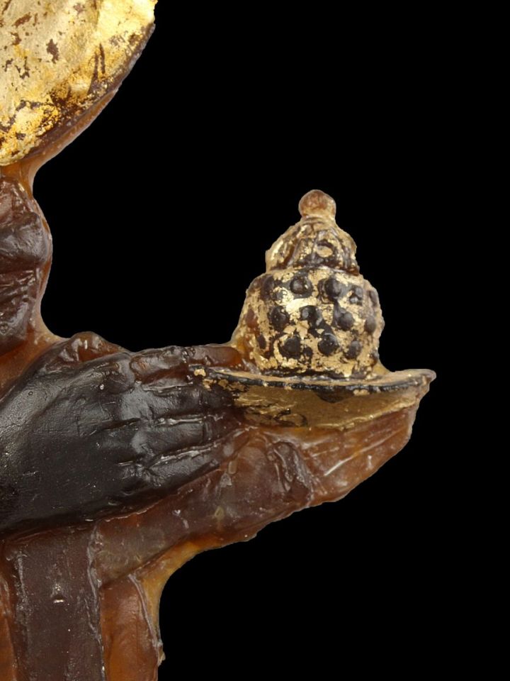 KGY.2011.2.1. Borbás Dorka: Háromkirályok látogatása, 2009. pâte de verre, M:43cm, SZ:20cm, H:55cm