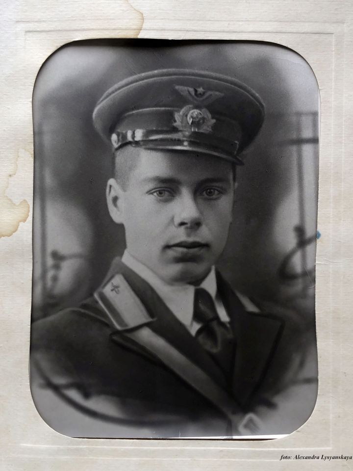 Lev Szolomencev hadnagy arcképe