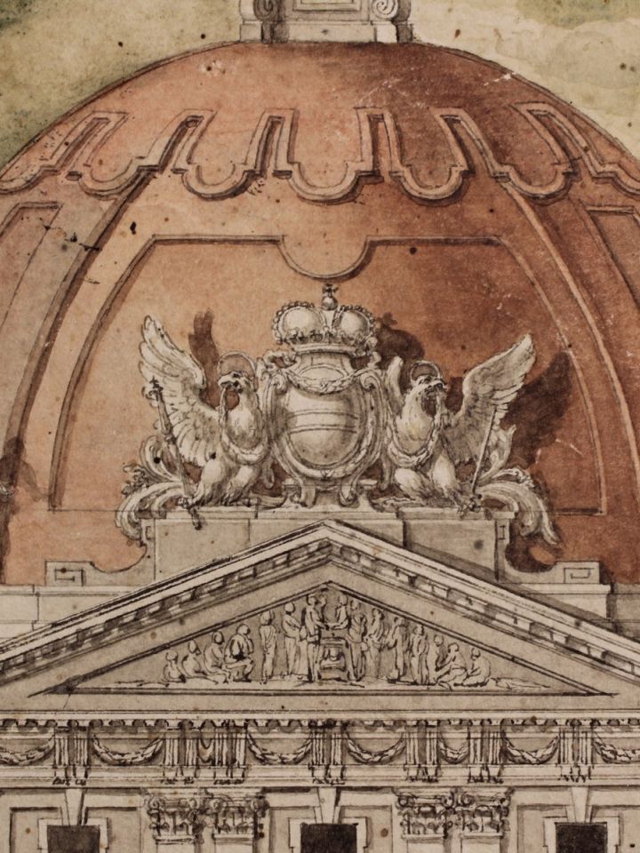 Egy sosemvolt palota – Brein Fülöp építész tervlapja