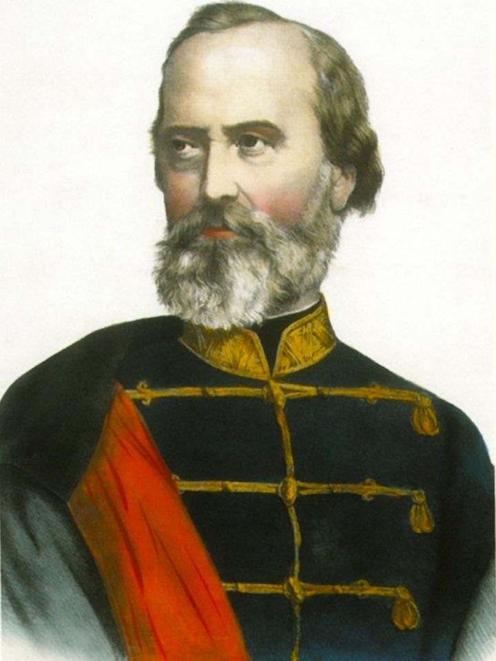 Perczel Mór a szabadságharc alatt.