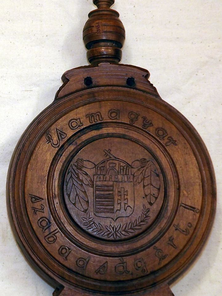 1848 emlékei a népi tárgykultúrában a Laczkó Dezső Múzeum gyűjteményében