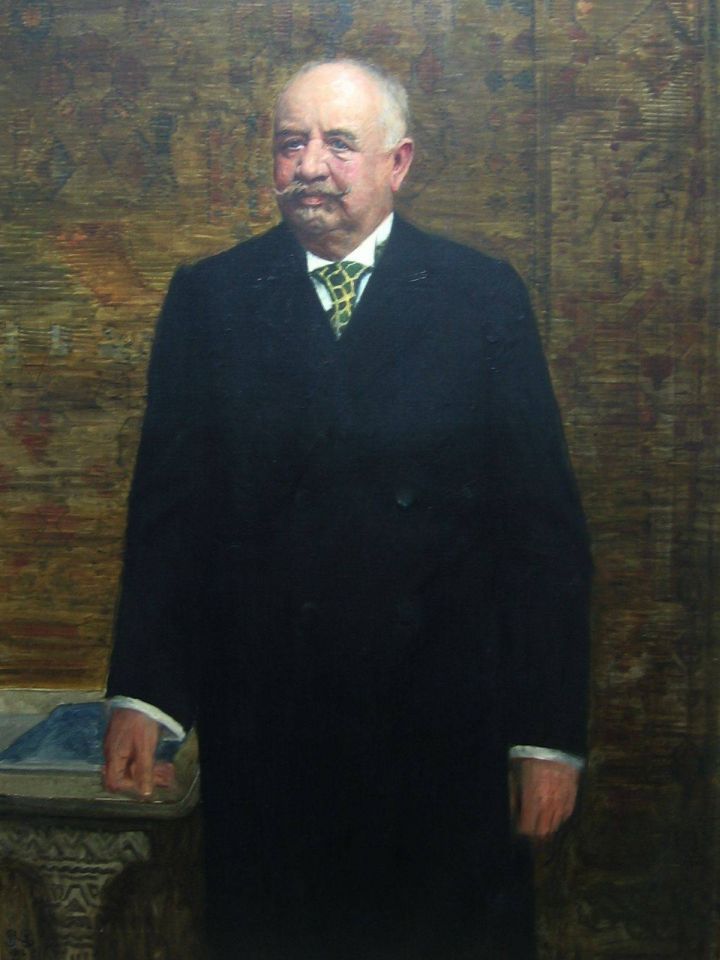 Férfi arcképe, 1912. olaj, vászon (Ltsz:53.8.5.)
