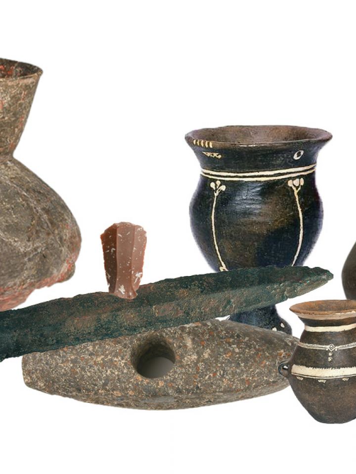 Veszprém területén talált őskori leletek a Laczkó Dezső Múzeum gyűjteményéből