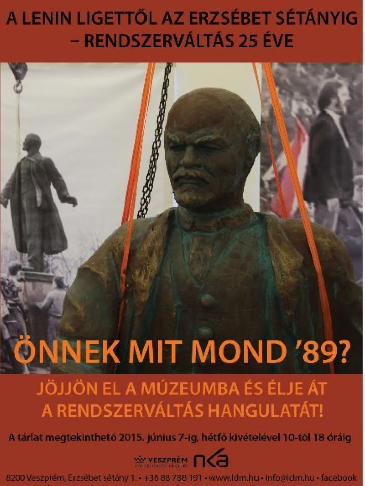 A Lenin ligettől az Erzsébet sétányig – rendszerváltás 25 éve