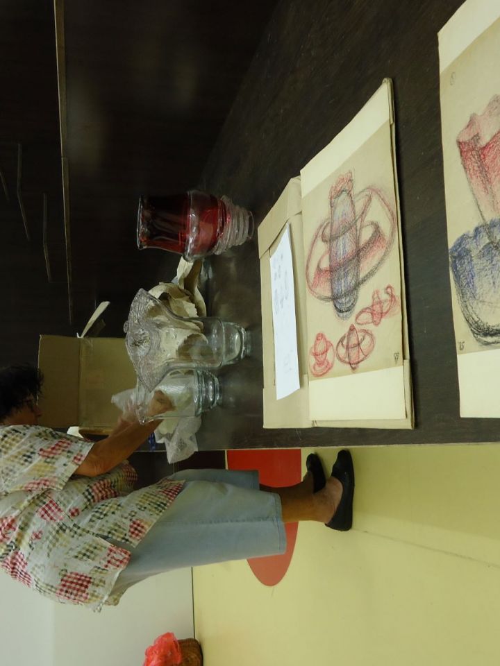 Vida Zsuzsa látogatása a múzeumban