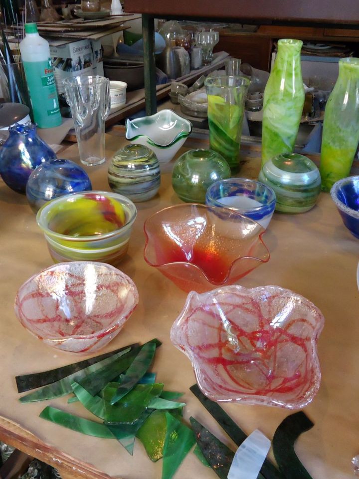 Üvegművészeti gyűjteményünk nagyjai