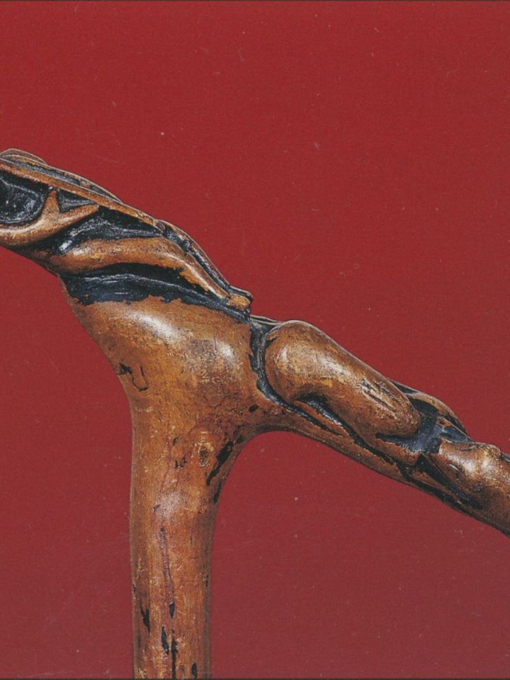 Jókai Mór faragott botja