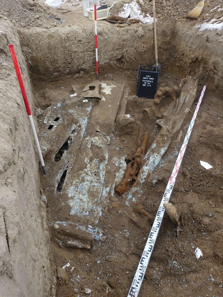 A szárny és az egyik 13 mm űrméretű MG-131 géppuska 2022. december 