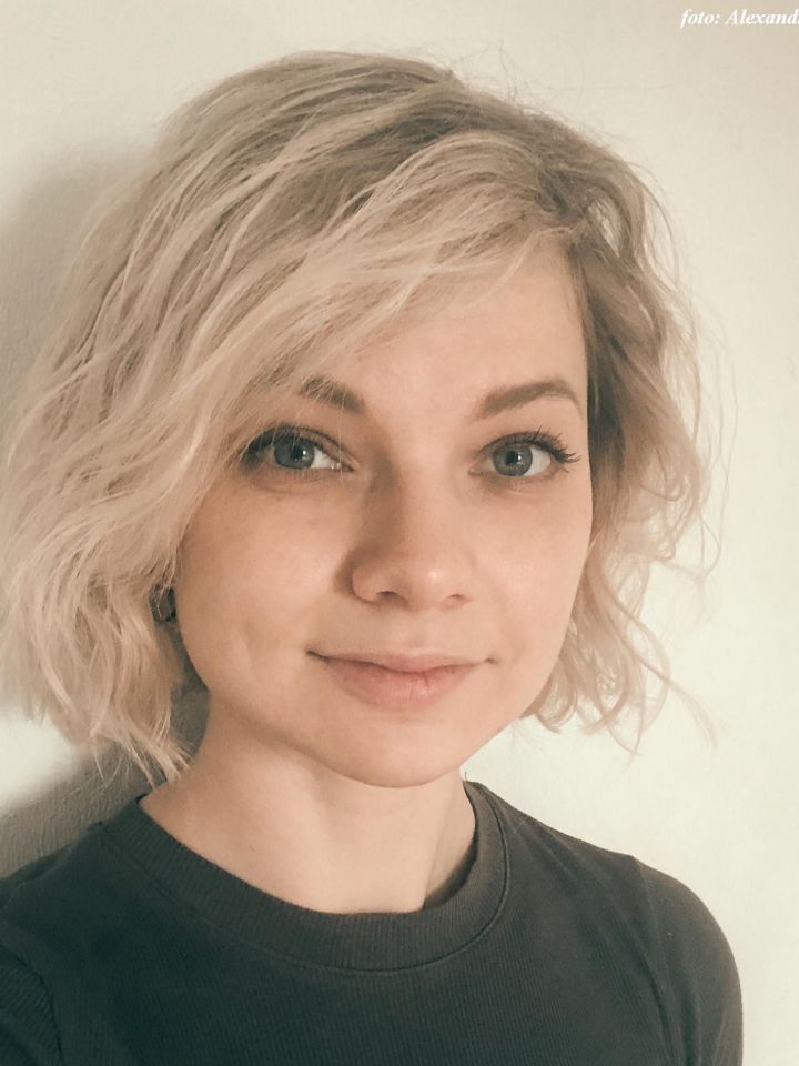 Szolomencev hadnagy leszármazottja, Alexandra Lysanskaya 2020.