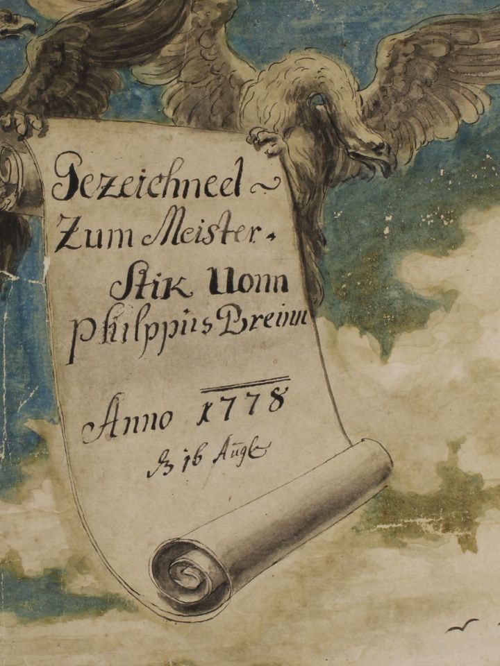 Egy sosemvolt palota – Brein Fülöp építész tervlapja