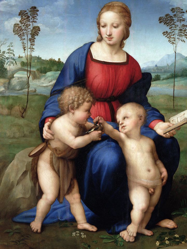 Raffaello Santi: Madonna tengelicével, 1505-1506