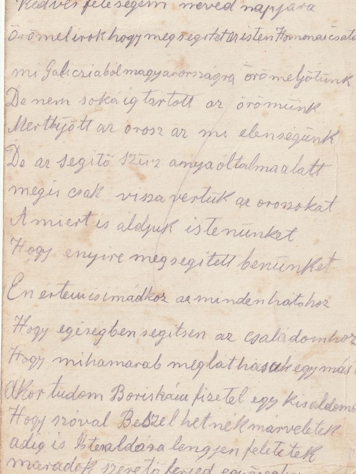 „Akor tudom Boriskám fizetel egy kisáldomást…”