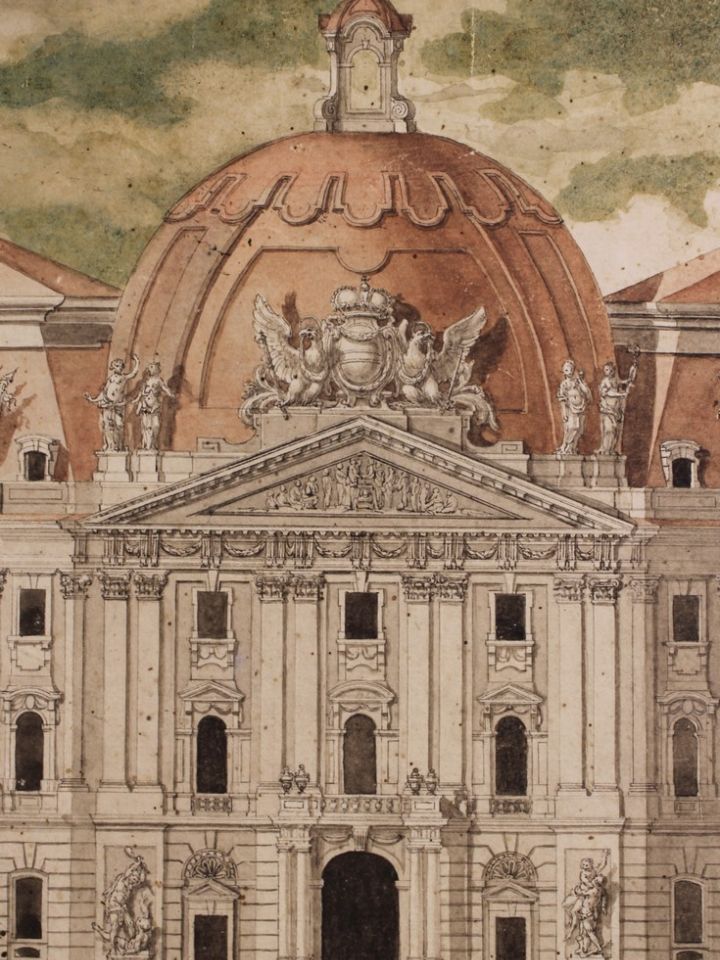 Egy sosemvolt palota – Brein Fülöp építész tervlapja