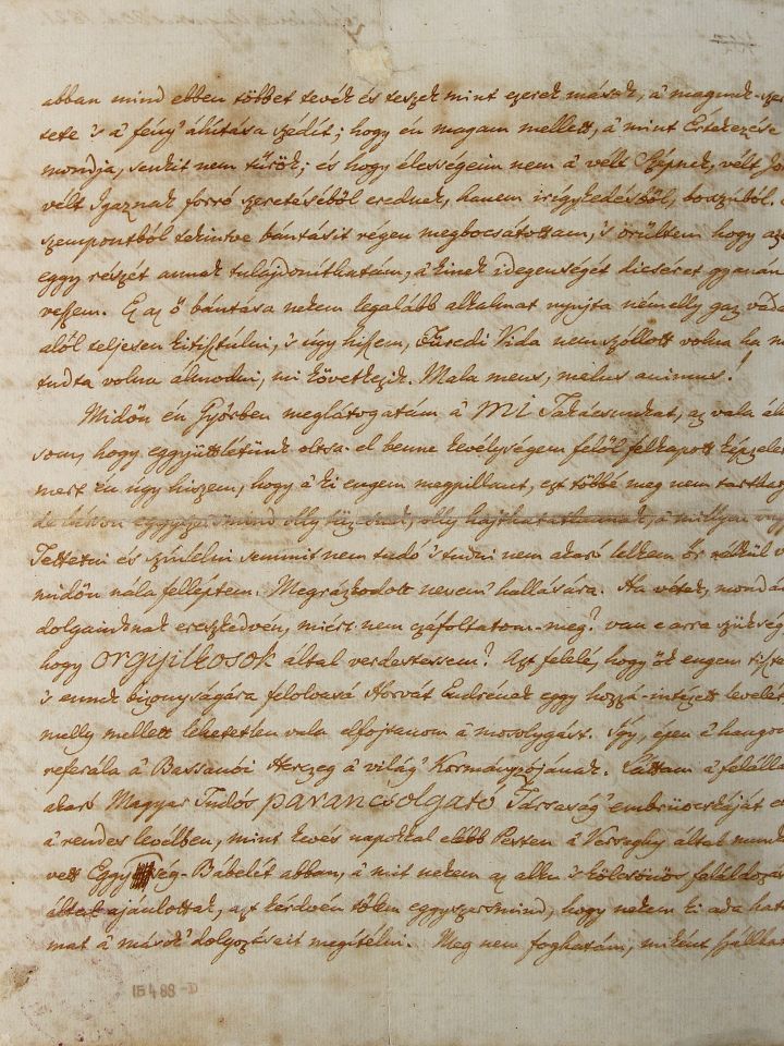  „Illő, kezet fognotok, közkincsünk, a nemzeti nyelv ügyében s tűrnötök egymást, ha mindenben nem is eggyezhettek is.” 