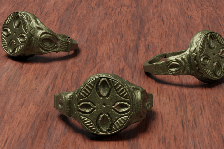 A 15-16.századból származó pecsétgyűrű