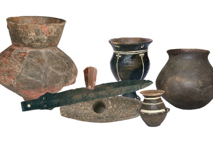 Veszprém területén talált őskori leletek a Laczkó Dezső Múzeum gyűjteményéből