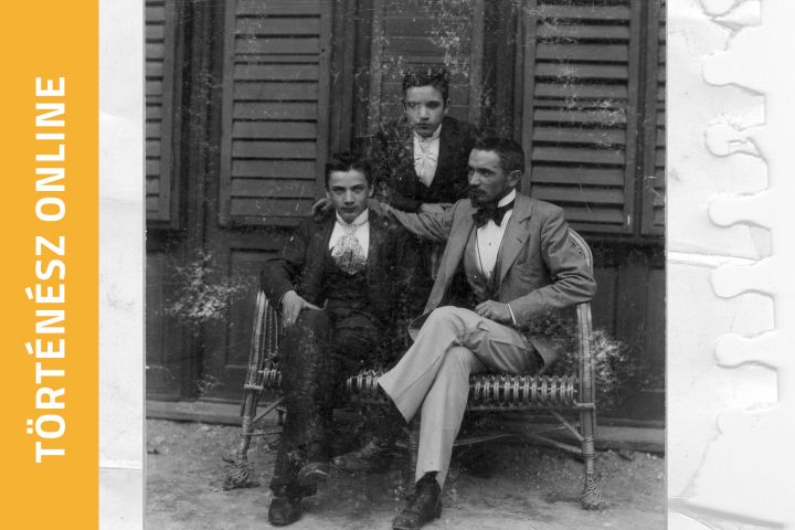 1.	Cholnoky Jenő, László (1879–1929) és András (1880–1901) öccsével. Papp Károly geológus fotója, 1896 (Laczkó Dezső Múzeum–Történeti Fényképgyűjtemény ltsz. 70.261.)  