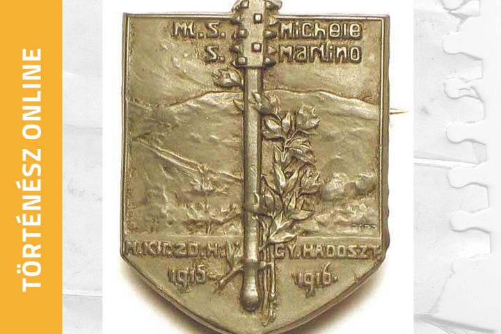 A m. kir. 20. honvéd gyaloghadosztály jelvénye (Hangodi László szívességéből)