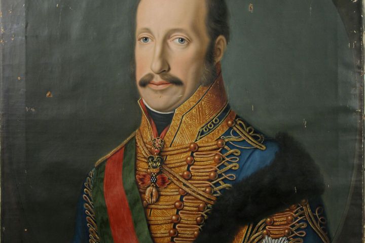 József nádor, mint a cs. kir. 2. „József huszárok” ezredtulajdonosa 