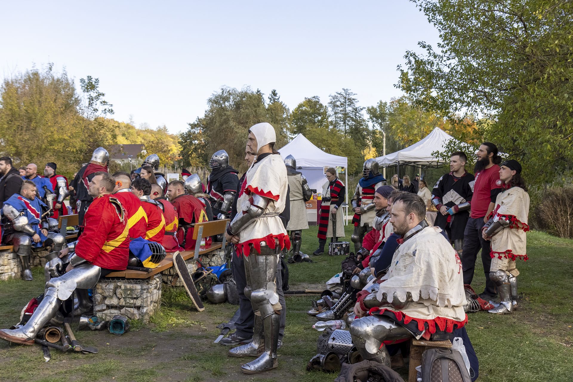 Várakozásban a harcosok