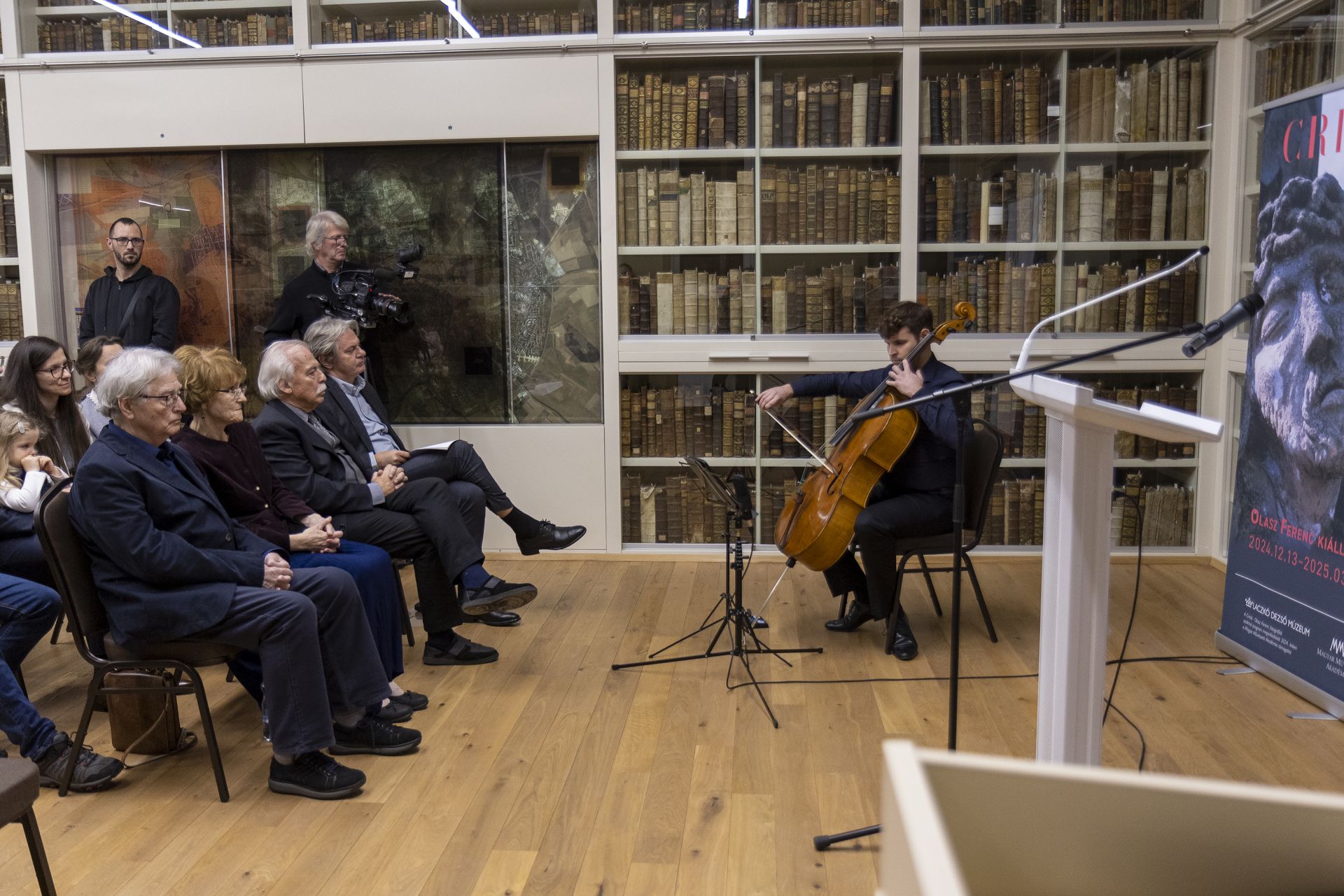 Zenei produkció a megnyitón