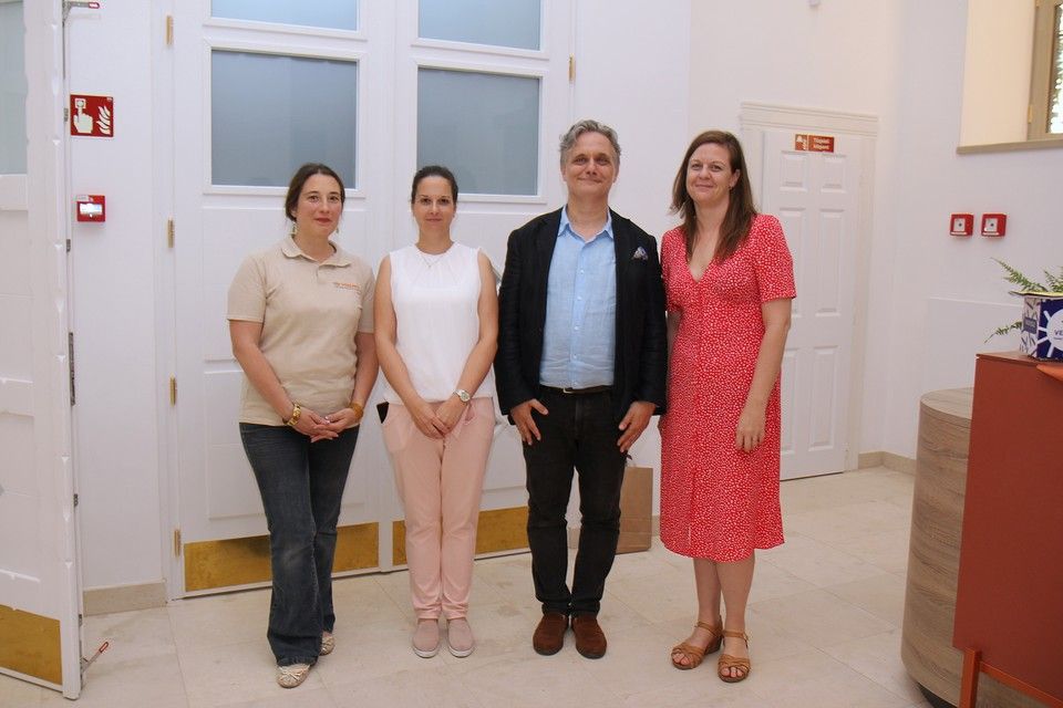 Nyáry Krisztián az Egry140-Balaton, Szicília, Nervi című kiállítás megnyitóján