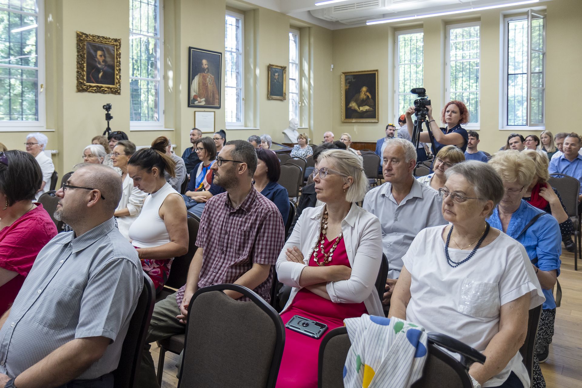 A megnyitó vendégei 