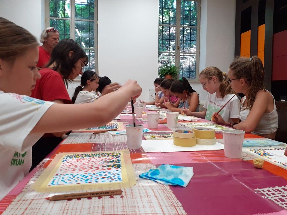 Kézműves foglalkozás - Nyári napközis tábor a Laczkó Dezső Múzeumban