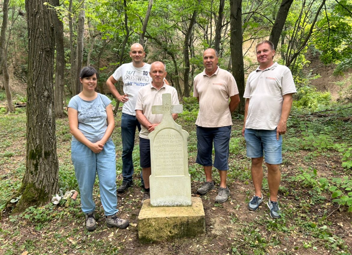 Dörgicse - a restaurátor csapat