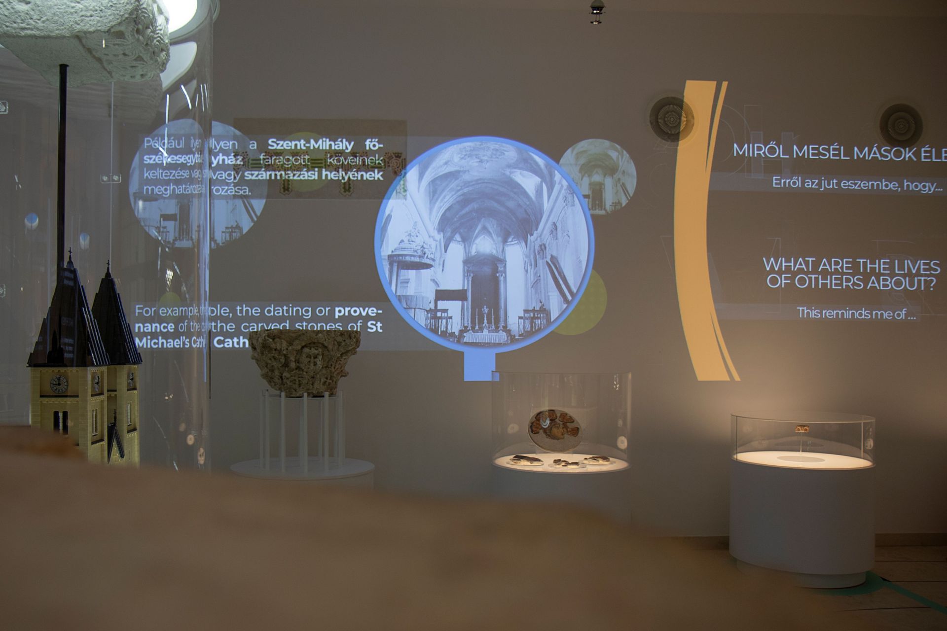 Az Emlékgép kiállítás enteriőr