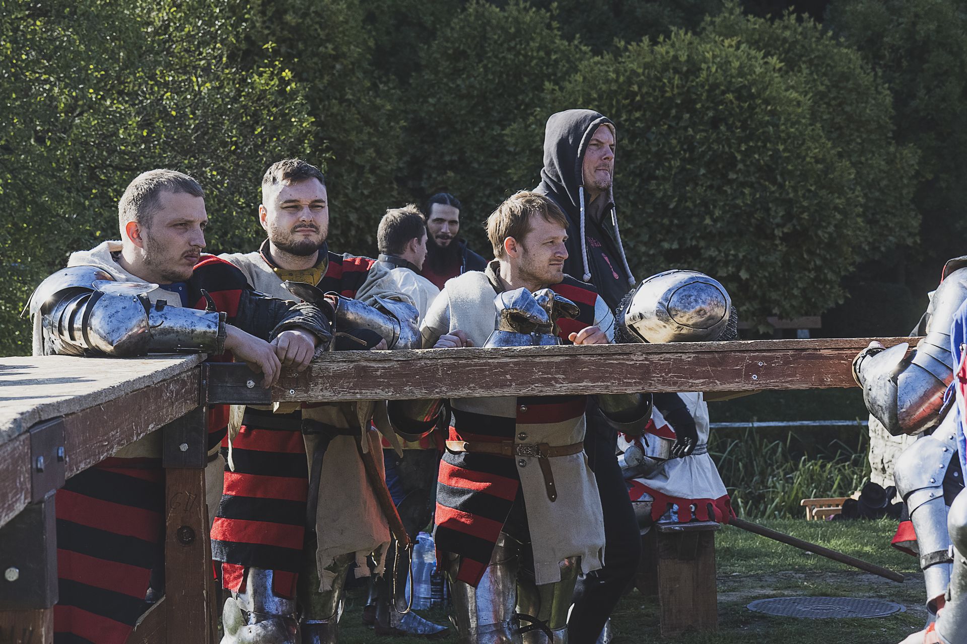 Várakozás a mérkőzésre