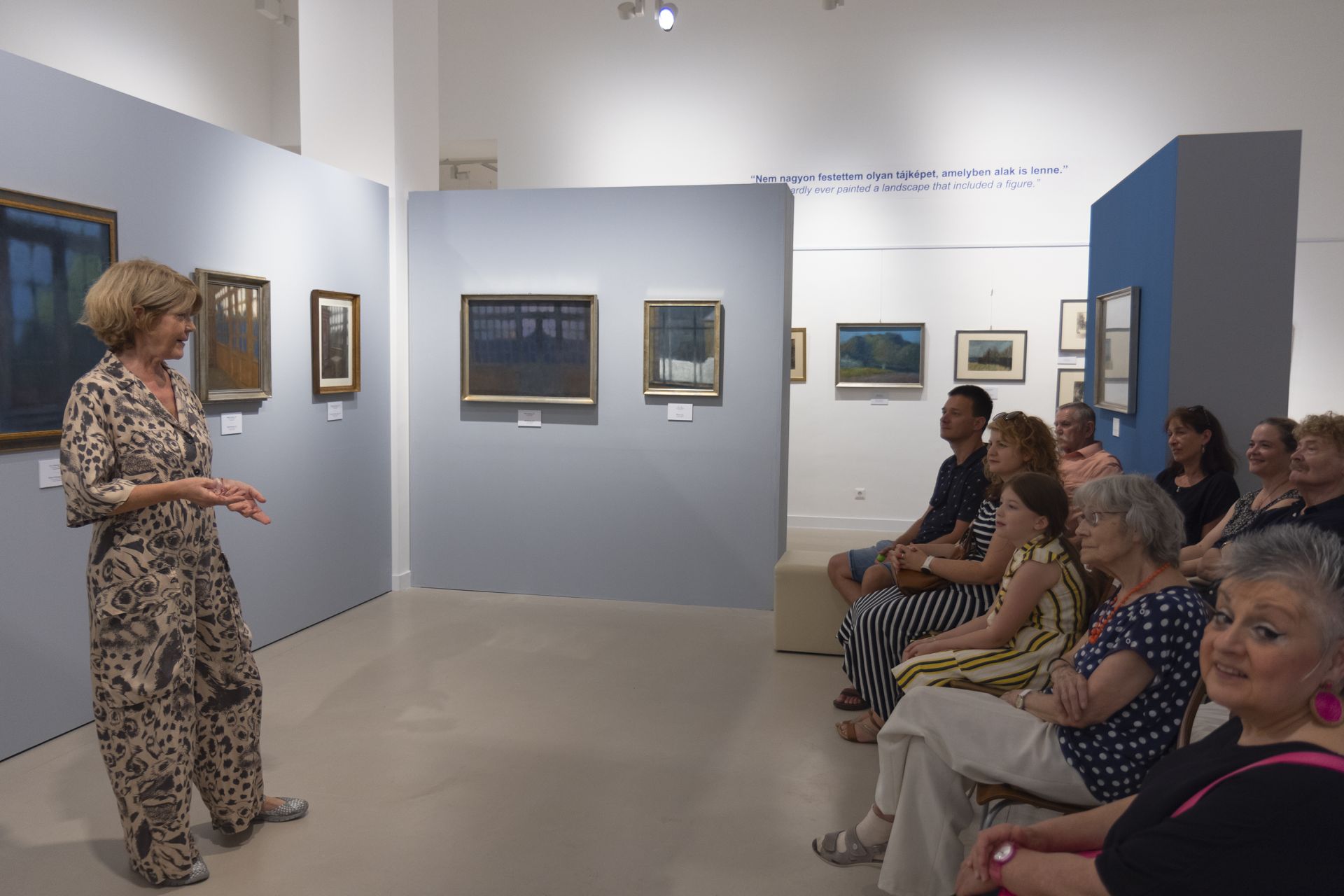 Topor Tünde és a hallgatóság