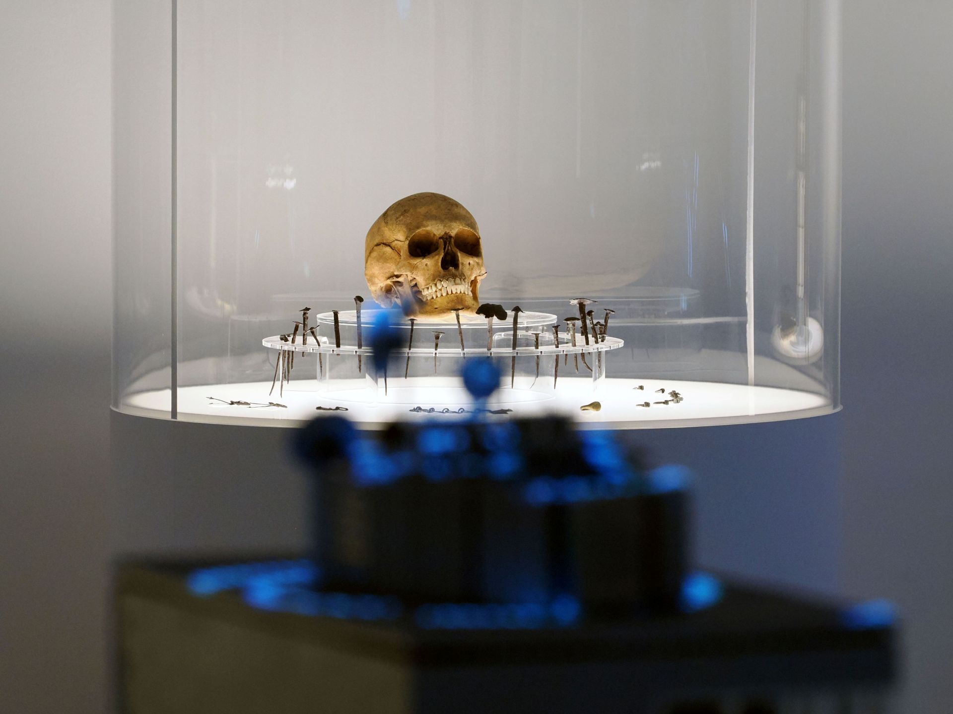 Az Emlékgép kiállítás enteriőr