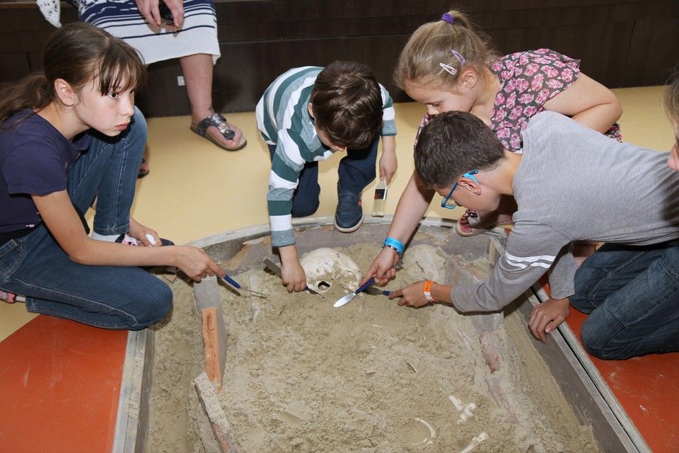 Ásatás - múzeumpedagógia foglalkozás