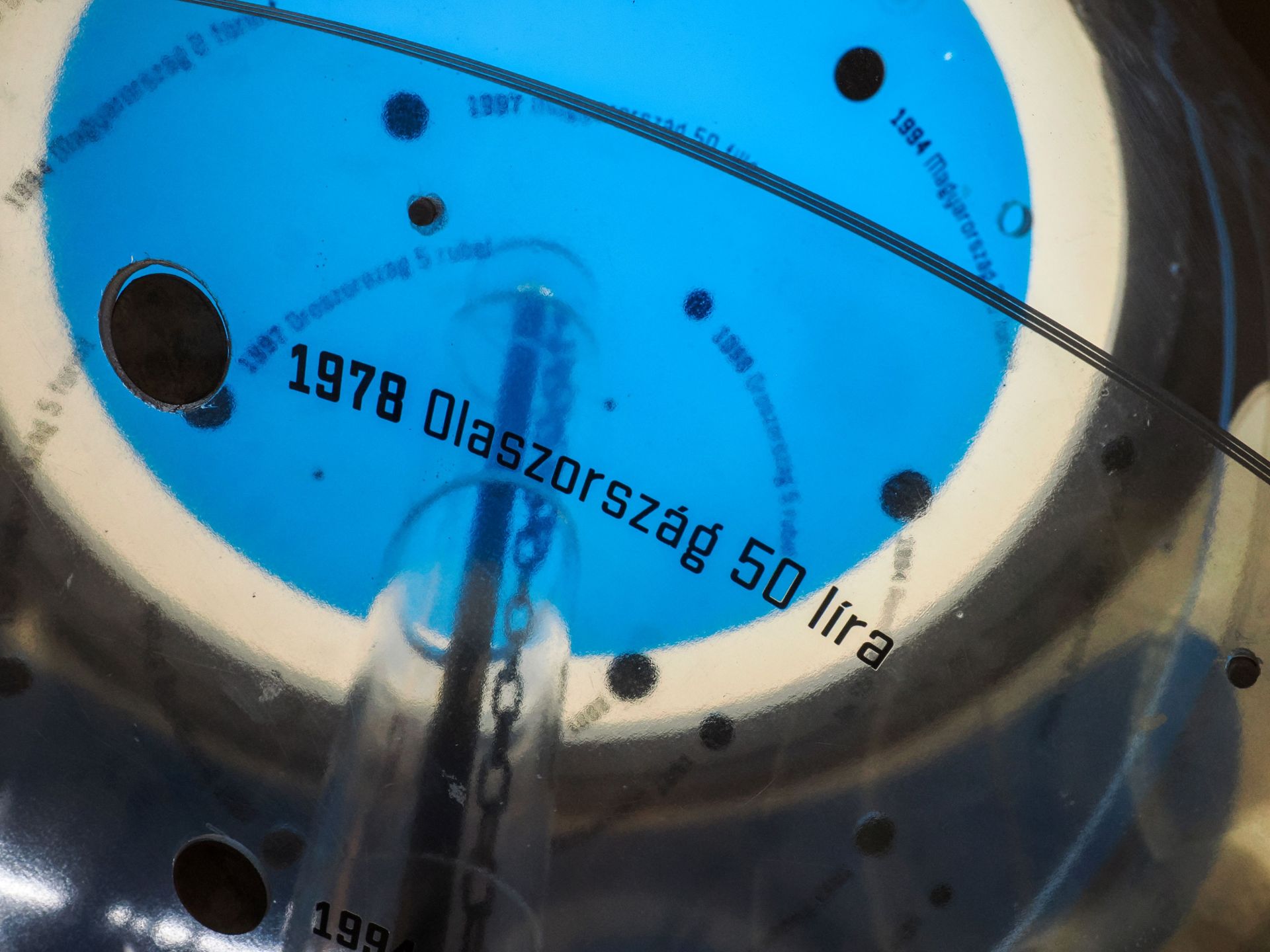 Az Emlékgép kiállítás enteriőr