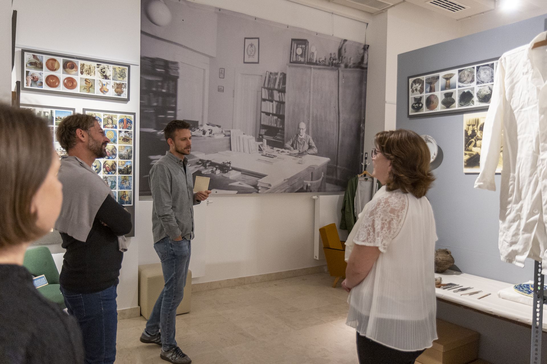 Törő Balázs tárlatvezetése 