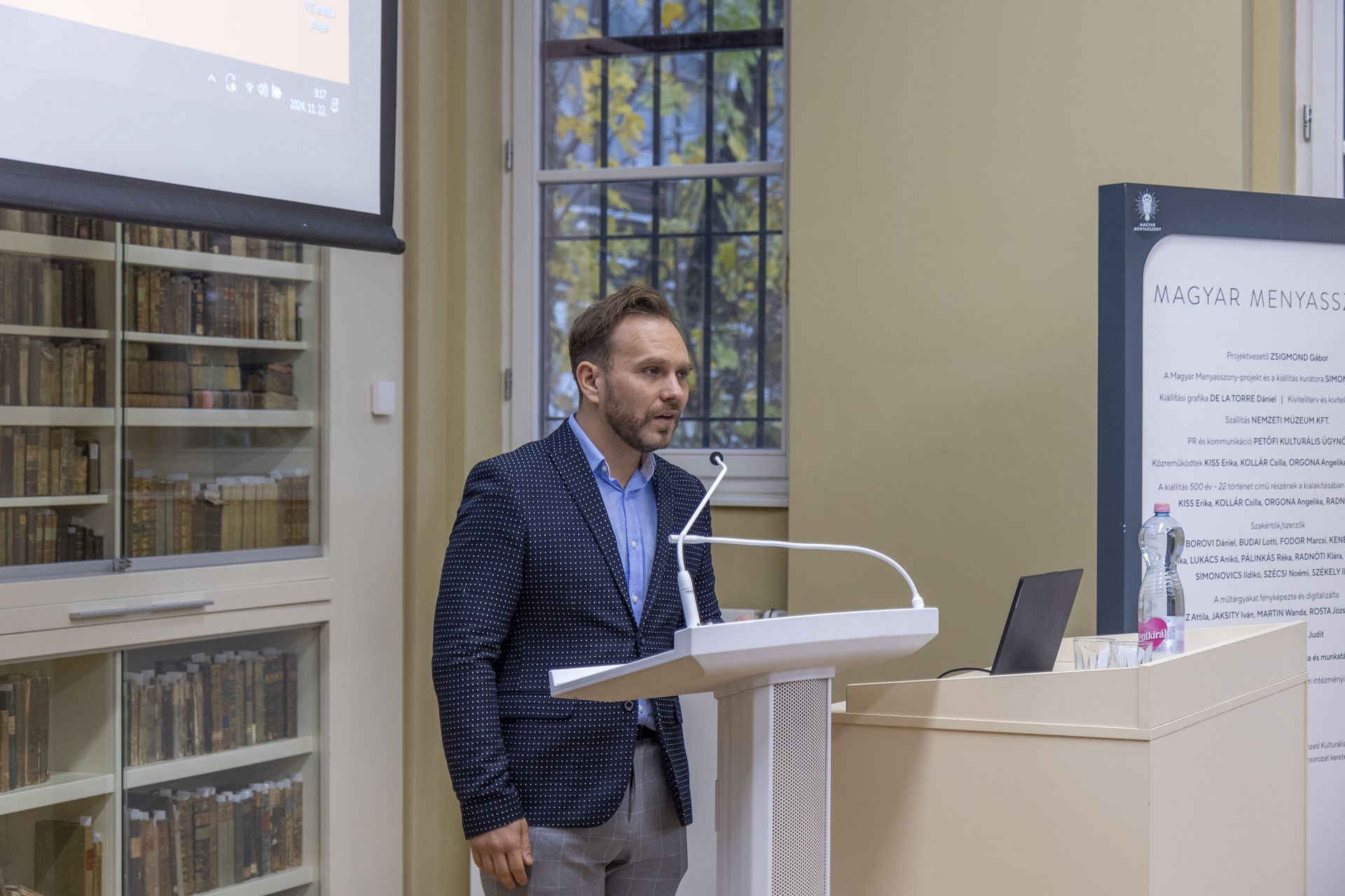 Fogl Krisztián történész köszöntője 