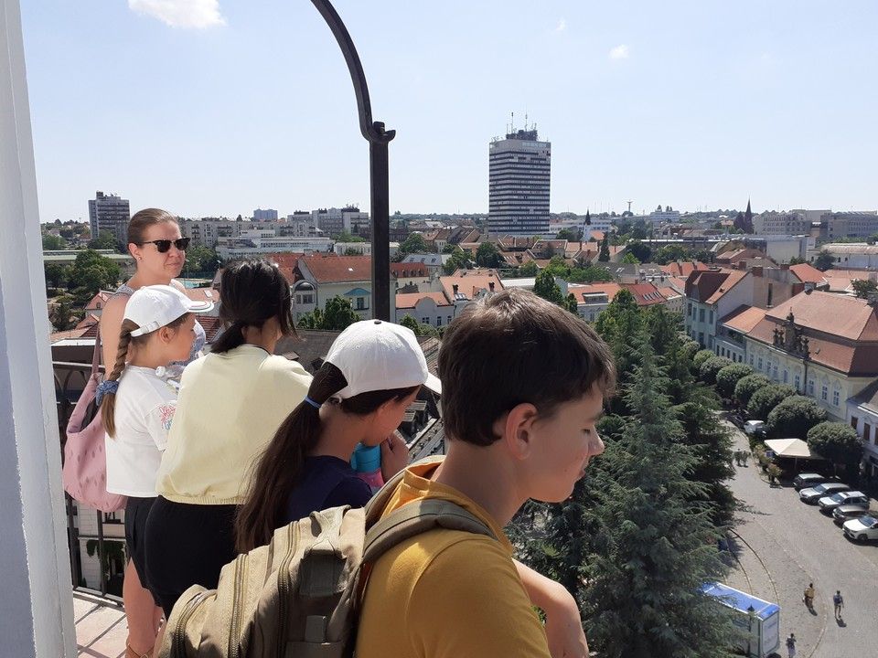 Kilátás a Tűztoronyból - Nyári napközis tábor a Laczkó Dezső Múzeumban