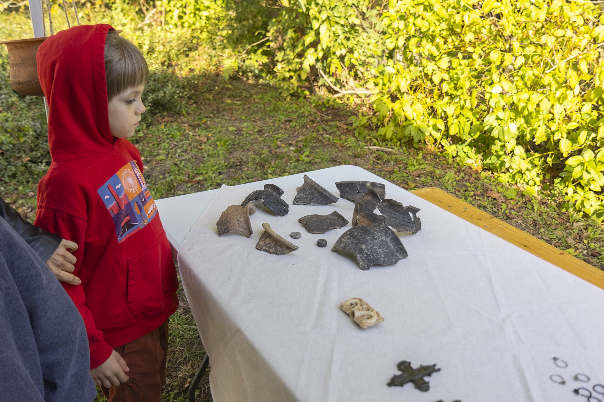 Középkori leletek bemutatója