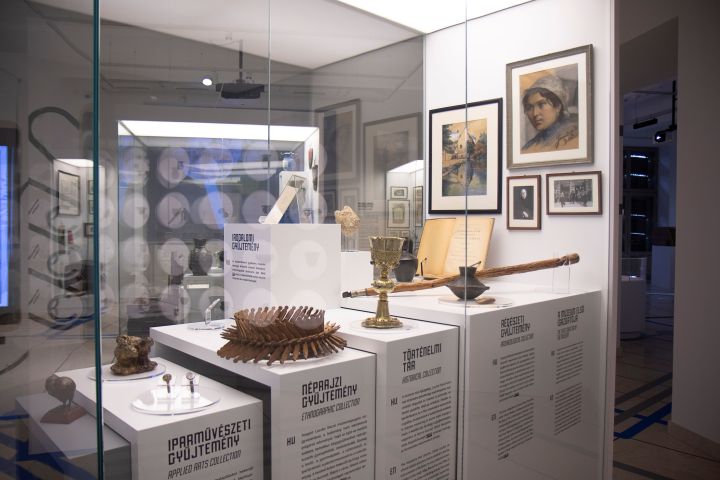 Az Emlékgép kiállítás enteriőr