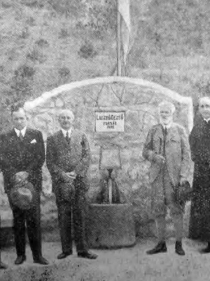 A Laczkó-forrás felavatása
